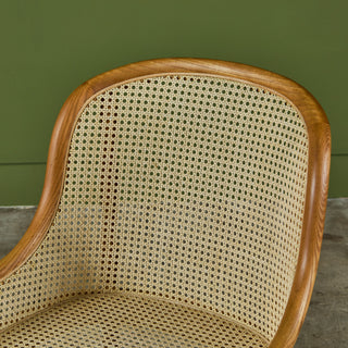 Ward Bennett Cane Armchair for Brickel Associates
