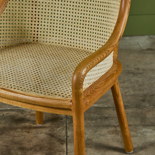 Ward Bennett Cane Armchair for Brickel Associates