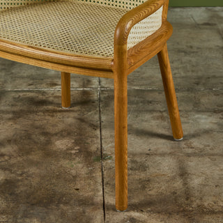 Ward Bennett Cane Armchair for Brickel Associates