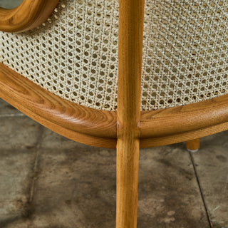 Ward Bennett Cane Armchair for Brickel Associates