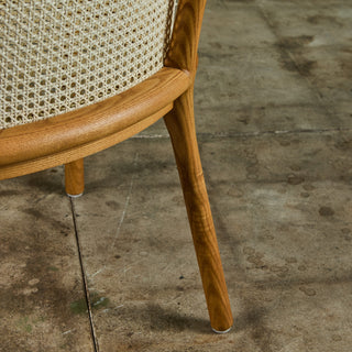 Ward Bennett Cane Armchair for Brickel Associates