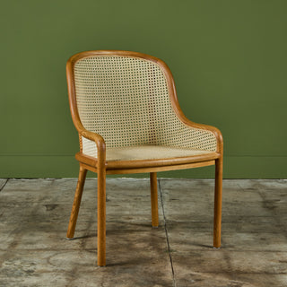 Ward Bennett Cane Armchair for Brickel Associates