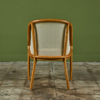 Ward Bennett Cane Armchair for Brickel Associates