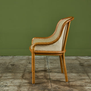 Ward Bennett Cane Armchair for Brickel Associates