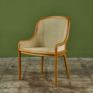 Ward Bennett Cane Armchair for Brickel Associates