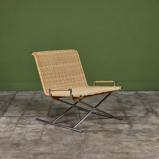 Ward Bennett Sled Lounge Chair for Brickel Associates