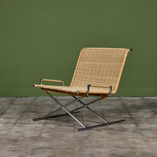 Ward Bennett Sled Lounge Chair for Brickel Associates