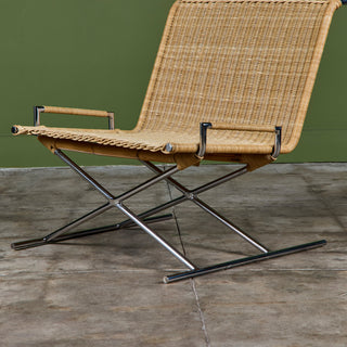 Ward Bennett Sled Lounge Chair for Brickel Associates