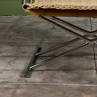 Ward Bennett Sled Lounge Chair for Brickel Associates