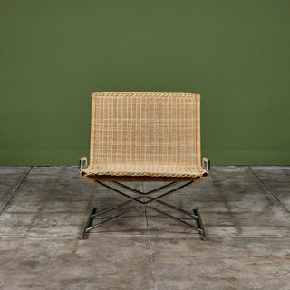 Ward Bennett Sled Lounge Chair for Brickel Associates