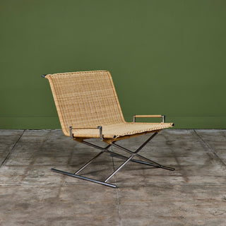 Ward Bennett Sled Lounge Chair for Brickel Associates