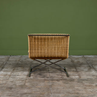 Ward Bennett Sled Lounge Chair for Brickel Associates