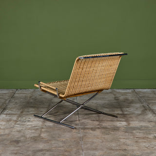 Ward Bennett Sled Lounge Chair for Brickel Associates