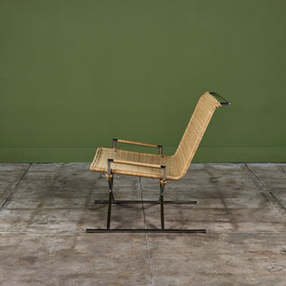 Ward Bennett Sled Lounge Chair for Brickel Associates