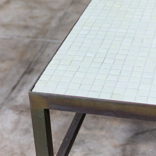 Mosaic Tile Top Coffee Table