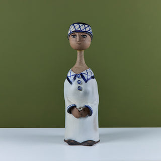 Lisa Larson Style Ceramic Figure of a Boy