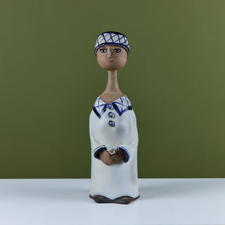 Lisa Larson Style Ceramic Figure of a Boy