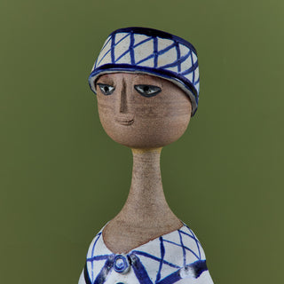 Lisa Larson Style Ceramic Figure of a Boy