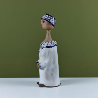 Lisa Larson Style Ceramic Figure of a Boy