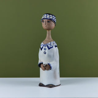 Lisa Larson Style Ceramic Figure of a Boy