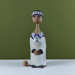 Lisa Larson Style Ceramic Figure of a Boy