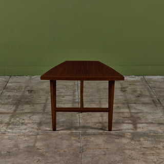 Widdicomb Trapezoidal Side Table