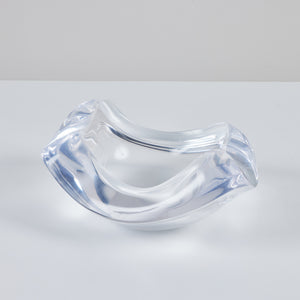 Thick Edge Astrolite Lucite Bowl by Ritts Co.