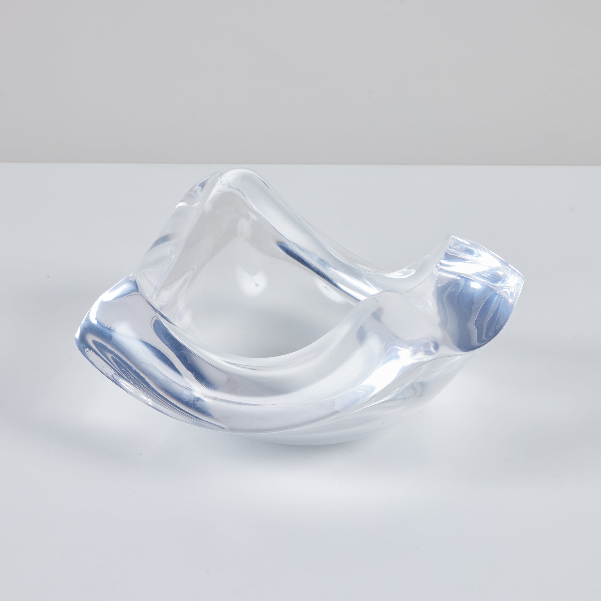 Thick Edge Astrolite Lucite Bowl by Ritts Co.