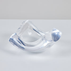 Thick Edge Astrolite Lucite Bowl by Ritts Co.