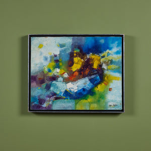 Abstract Oil Painting by William Stebbins