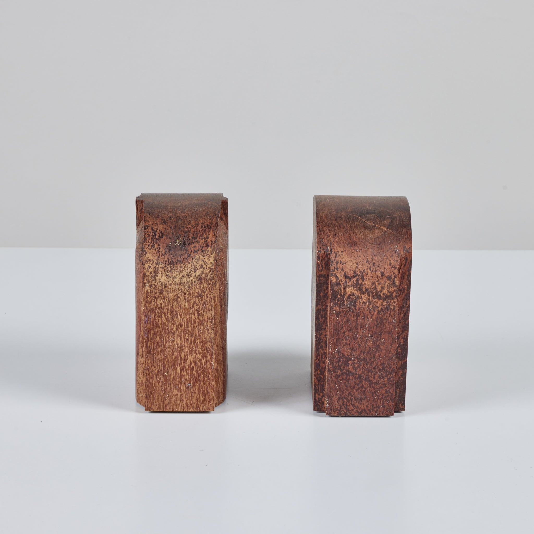 Pair of Wood Horse Head Bookends