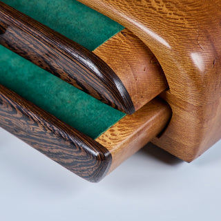 Two Tone Wood Jewelry Box