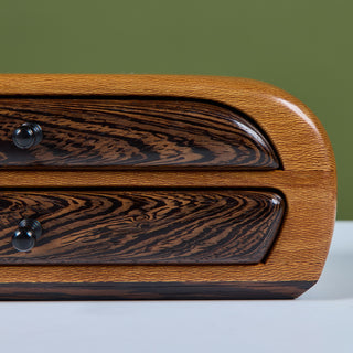 Two Tone Wood Jewelry Box