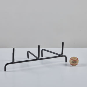Black Wrought Iron Fire Grate