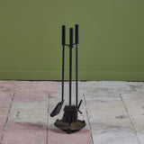 ON HOLD ** Set of Wrought Iron Fireplace Tools
