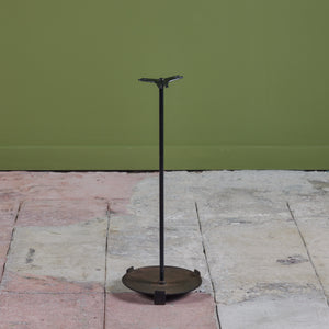 ON HOLD ** Set of Wrought Iron Fireplace Tools