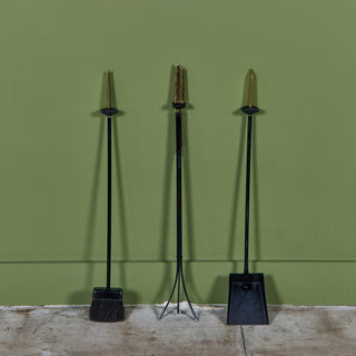 Donald Deskey Fireplace Tool Set