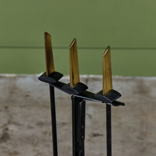 Donald Deskey Fireplace Tool Set
