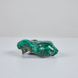 Biomorphic Malachite Sculpture