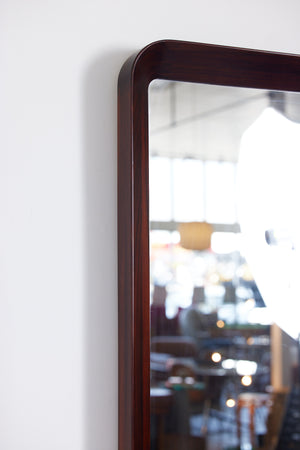 Rectangular Rosewood Wall Mirror