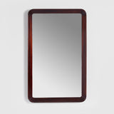 Rectangular Rosewood Wall Mirror