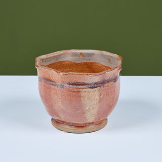 Studio Ceramic Glazed Lidded Bowl