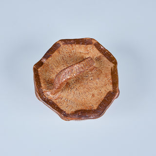 Studio Ceramic Glazed Lidded Bowl