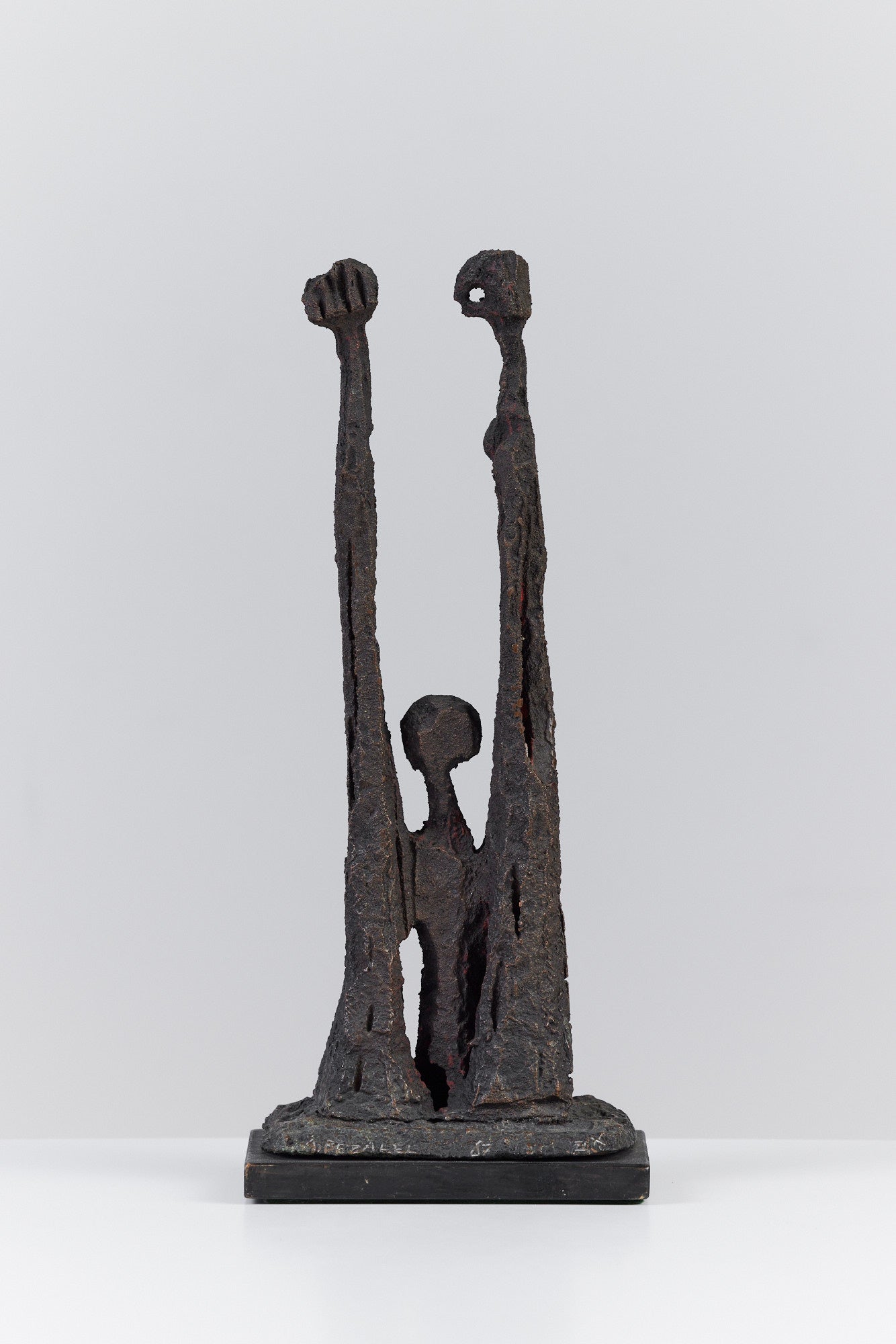 Aharon Bezalel Cast Bronze Sculpture