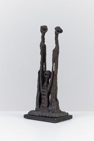 Aharon Bezalel Cast Bronze Sculpture