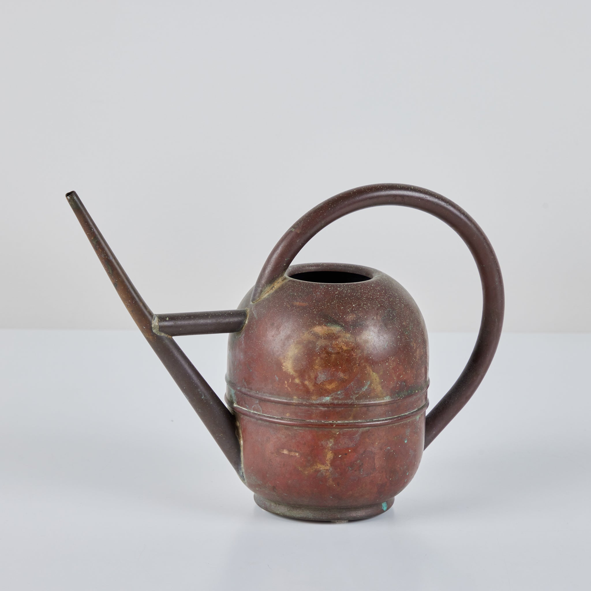 Art Deco Copper and Brass Watering Can by Chase