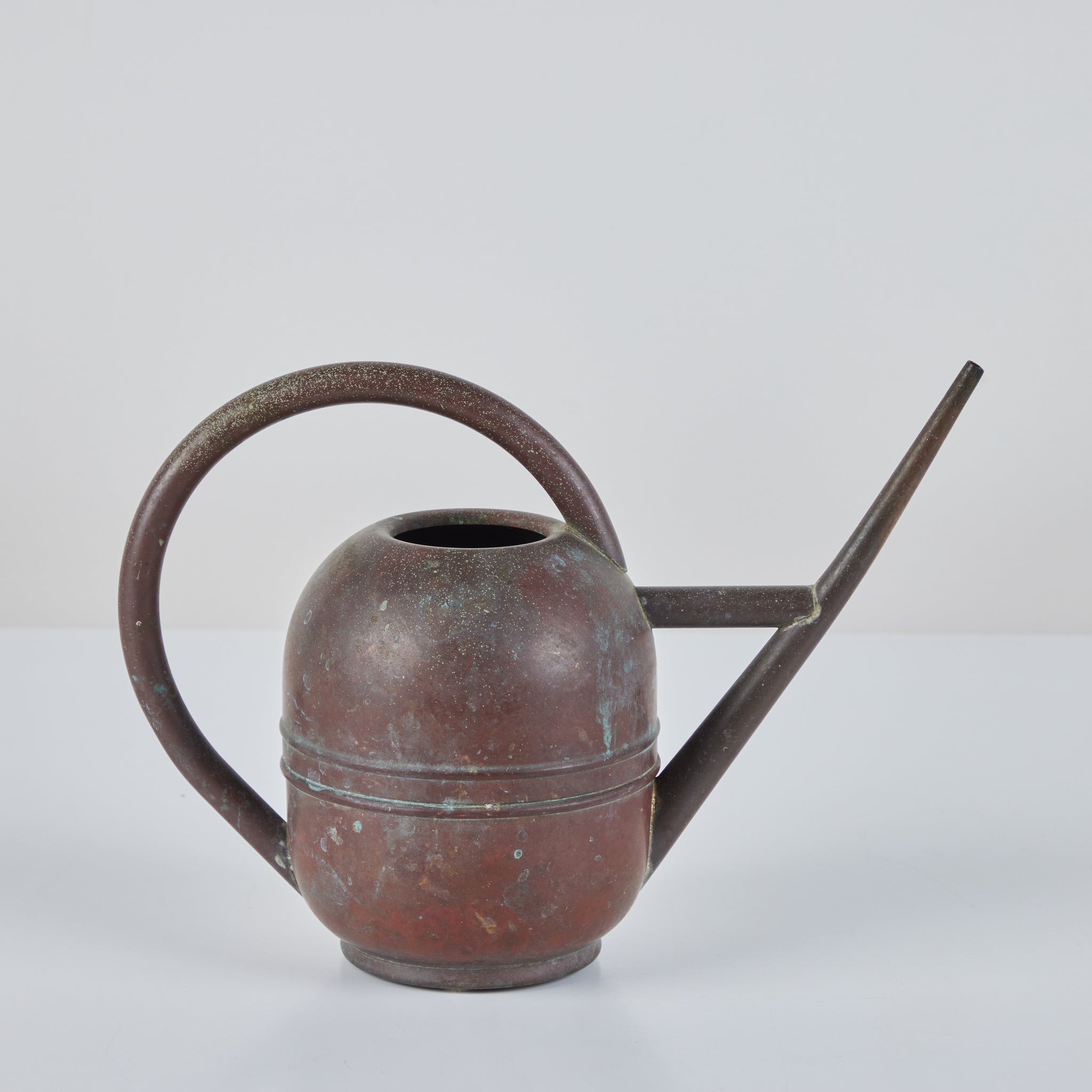 Art Deco Copper and Brass Watering Can by Chase