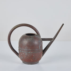 Art Deco Copper and Brass Watering Can by Chase