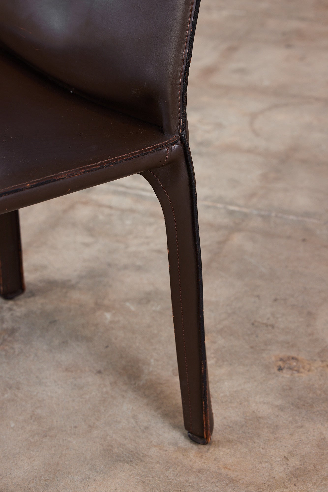 Mario Bellini Cab Side Dining Chair for Cassina