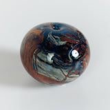 Marbled Blown Glass Bud Vase